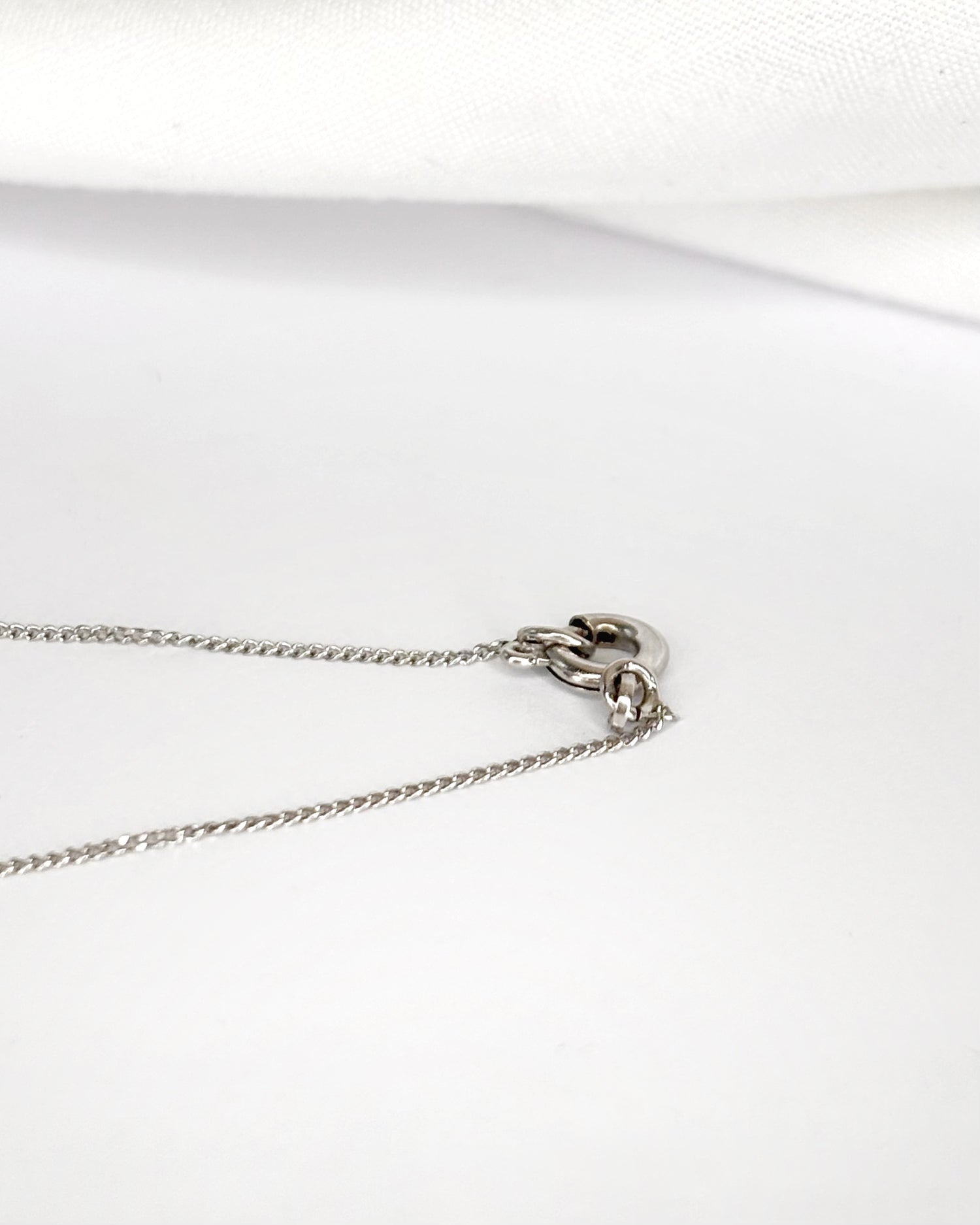 Chaîne Or Gris 18 carats "Zoé"