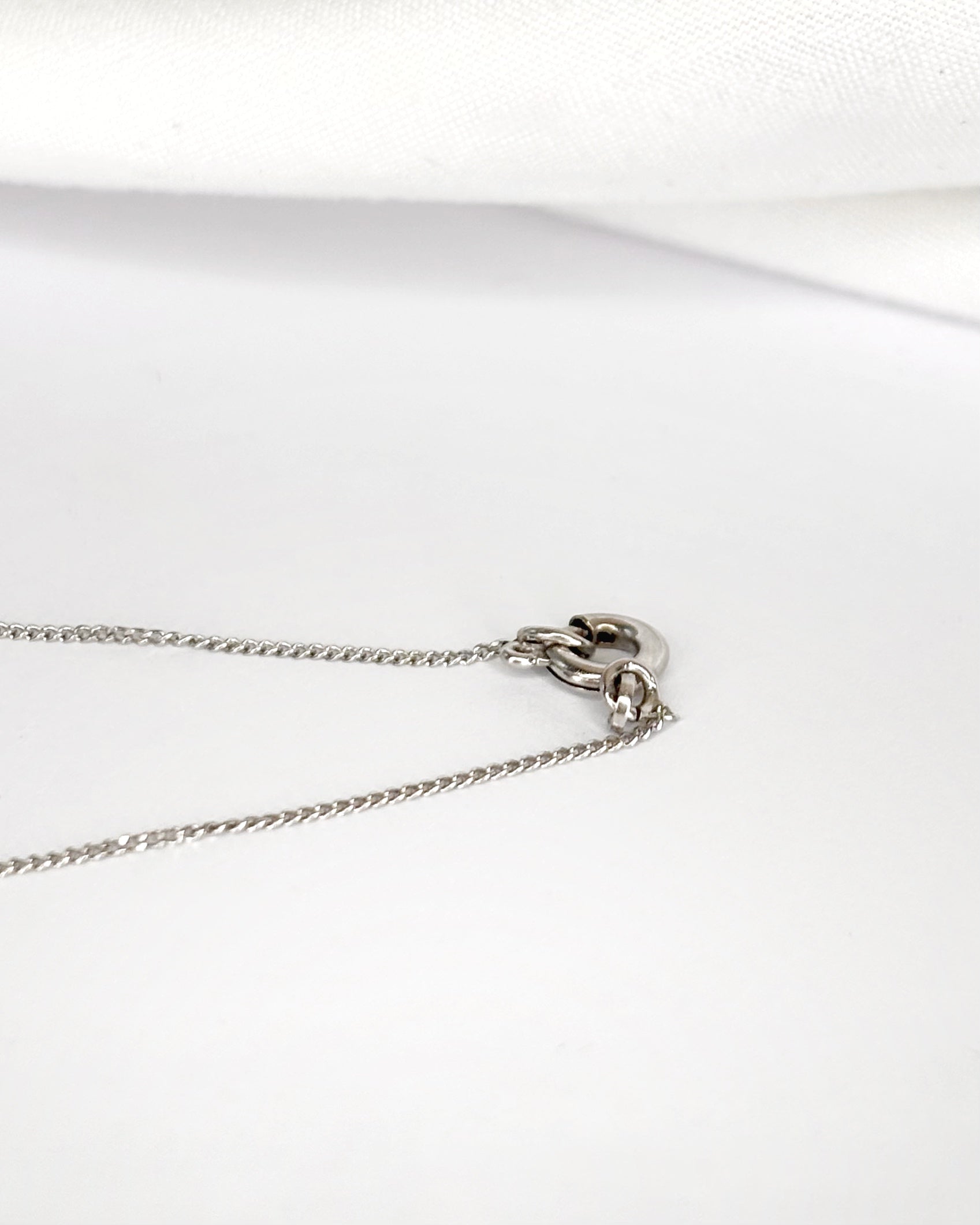 Chaîne Or Gris 18 carats "Zoé"