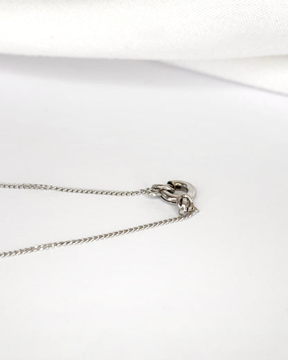 Chaîne Or Gris 18 carats "Zoé"
