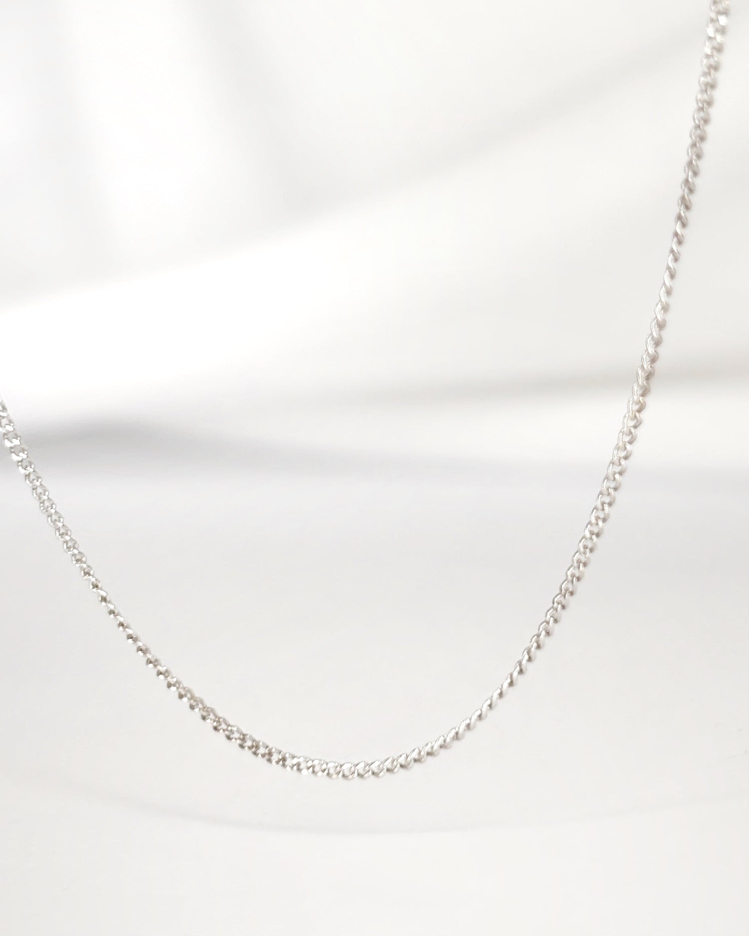 Chaîne Or Gris 18 carats "Zoé"