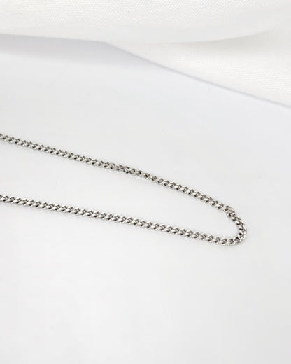 Chaîne Or Gris 18 carats "Cora"