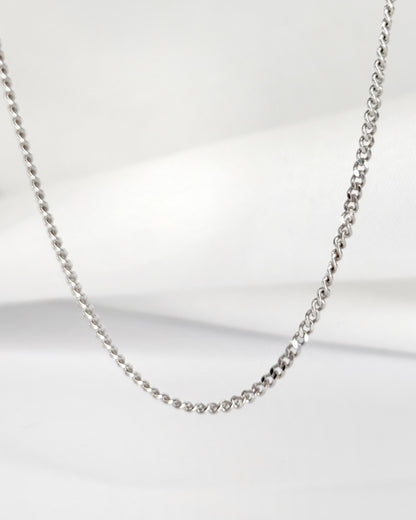 Chaîne Or Gris 18 carats "Cora"