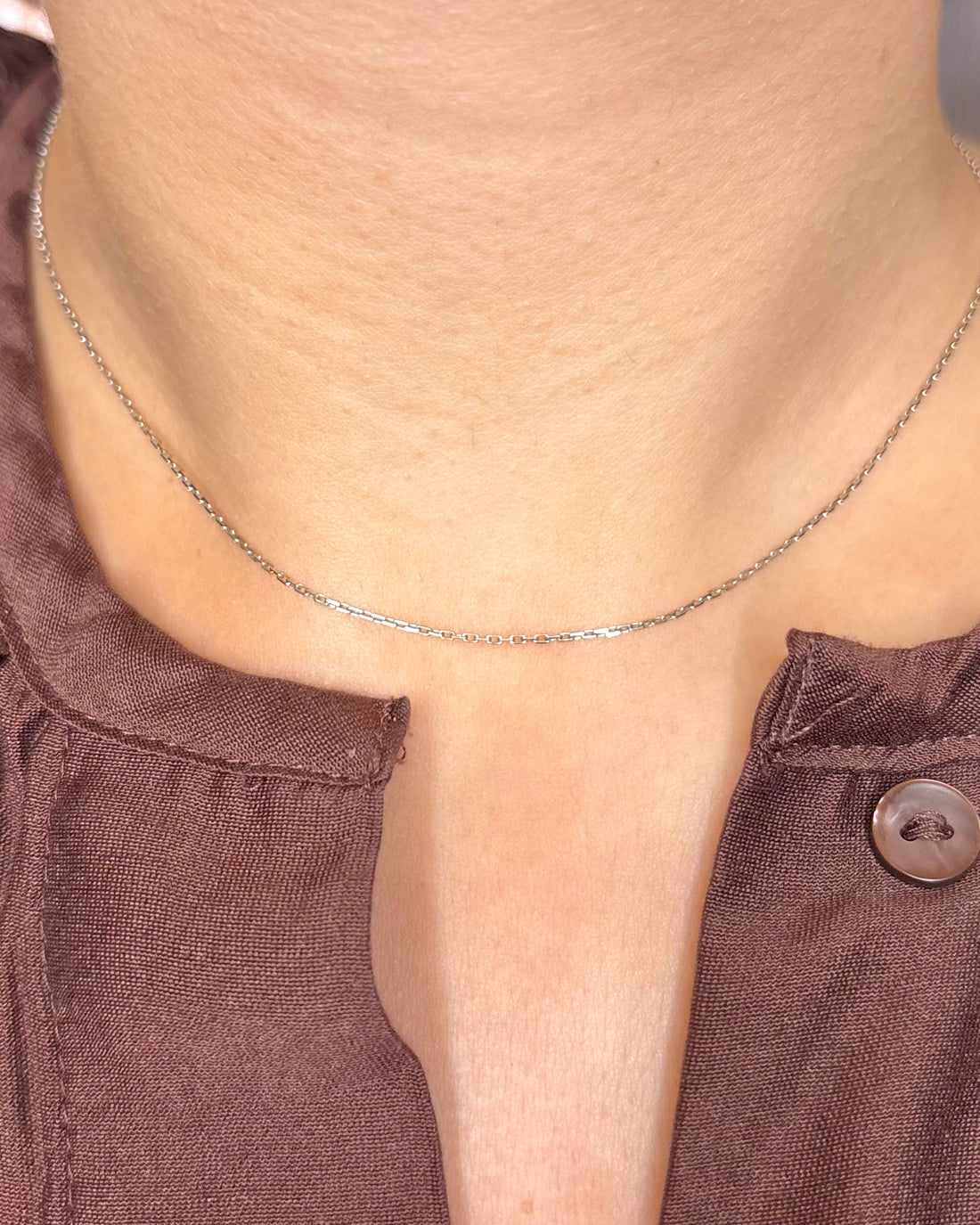 Chaine Or Gris 18 carats "Lisa"