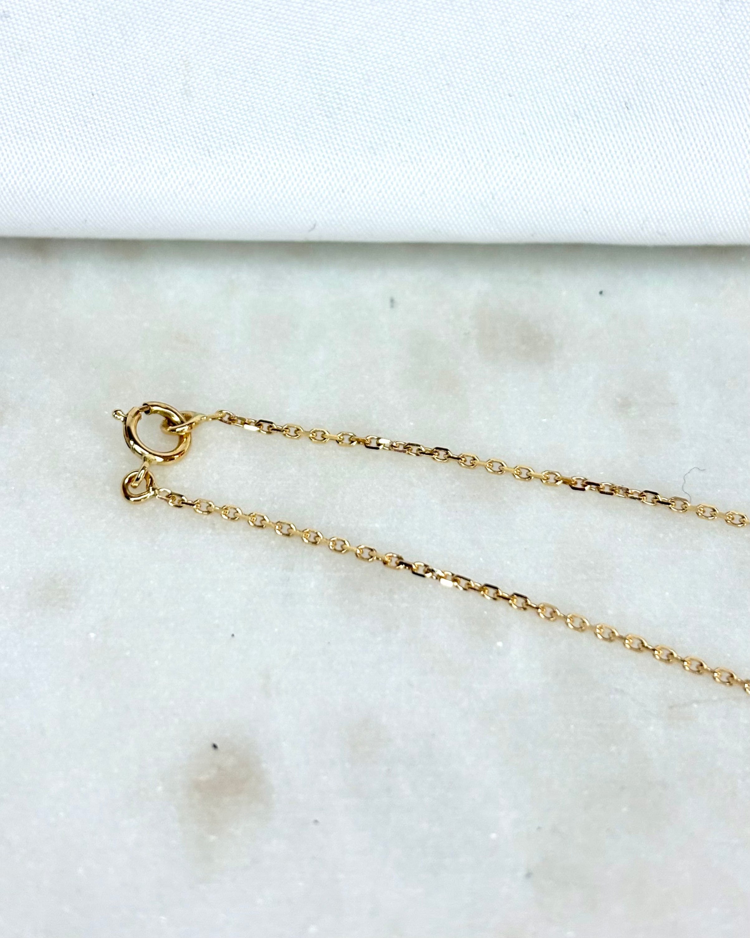 Collier Améthystes 1.35 carat, Péridots 1.40 carat &amp; or 18 carats "Séréna"
