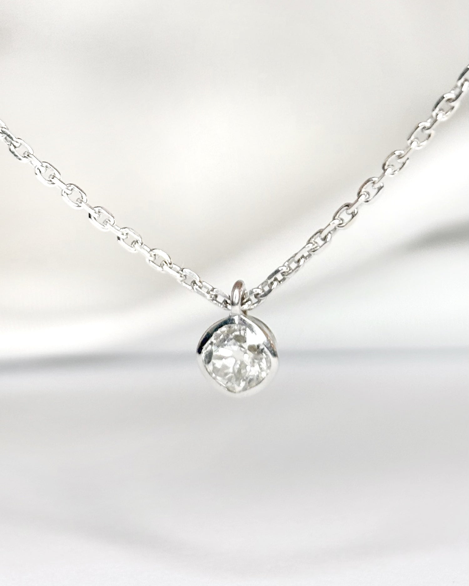 Collier Diamant 0.35 carat "Tyla"
