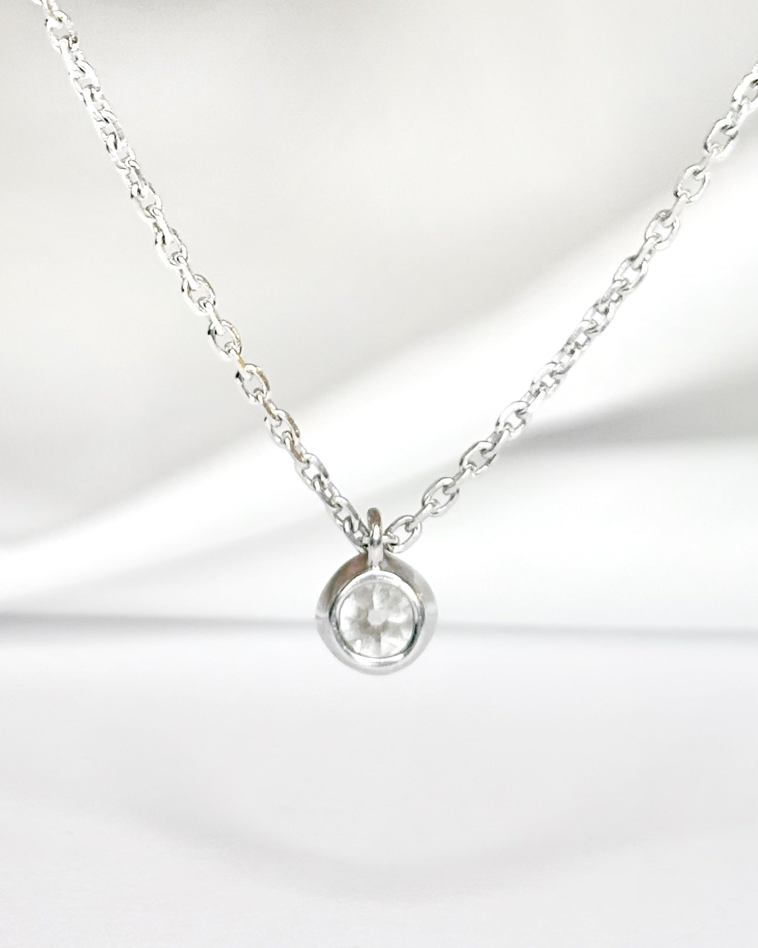 Collier Diamant 0.35 carat "Tyla"