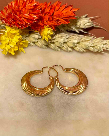 Créoles vintage Or 18 carats "Jonny"