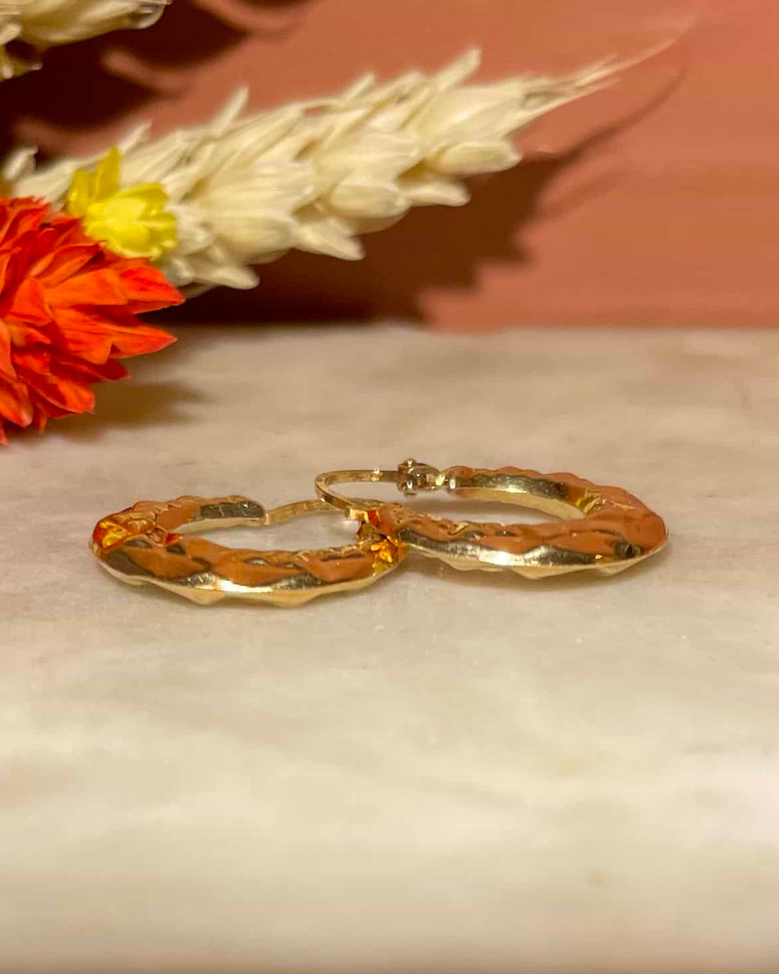 Créoles Vintage Or 18 carats &quot;Laurie&quot;
