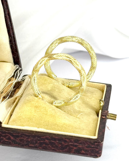 Créoles Or Jaune 18 carats 3.13g "Marina" - Elliade Paris