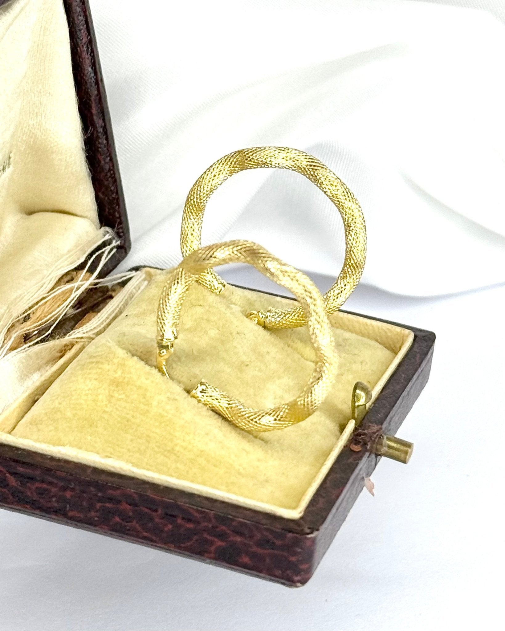 Créoles Or Jaune 18 carats 3.13g "Marina" - Elliade Paris