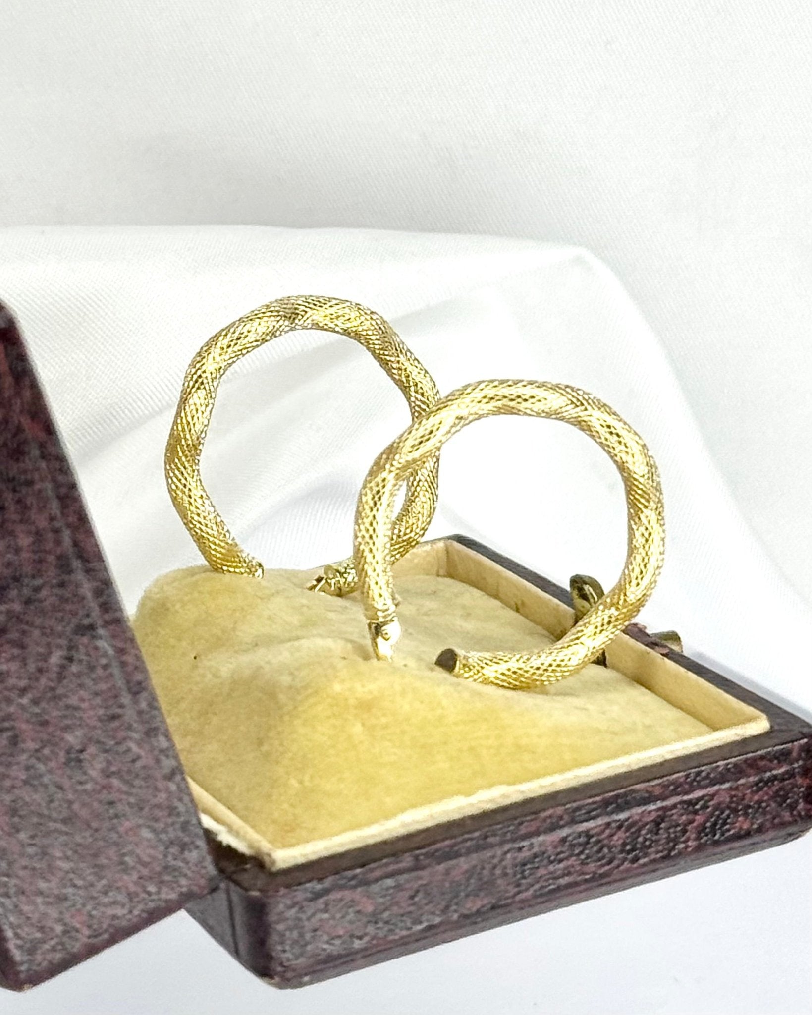 Créoles Or Jaune 18 carats 3.13g "Marina" - Elliade Paris