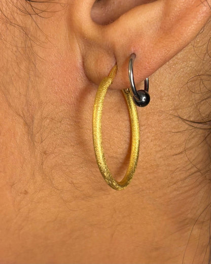 Créoles Or Jaune 18 carats 4.38g "Marie" - Elliade Paris