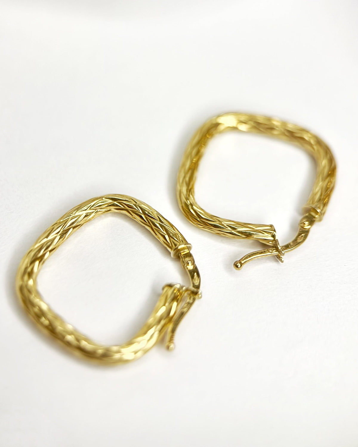 Créoles Or Jaune 18 carats "Alicia" - Elliade Paris