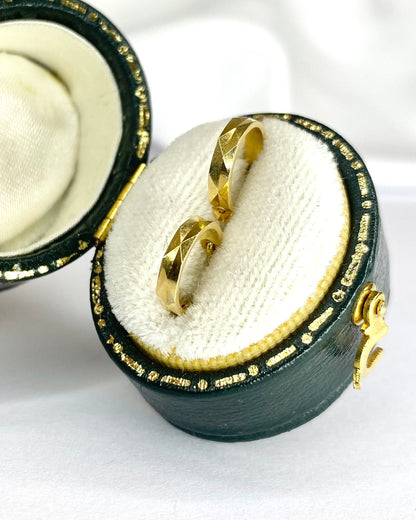 Créoles Or Jaune 18 carats "Bérangère" - Elliade Paris