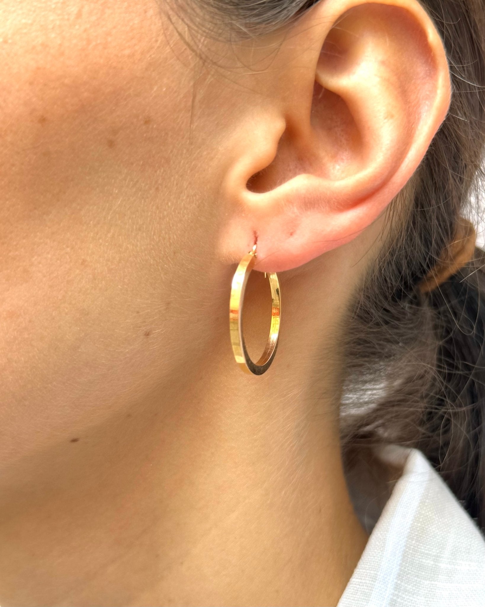 Créoles Or Jaune 18 carats "Carmen" - Elliade Paris