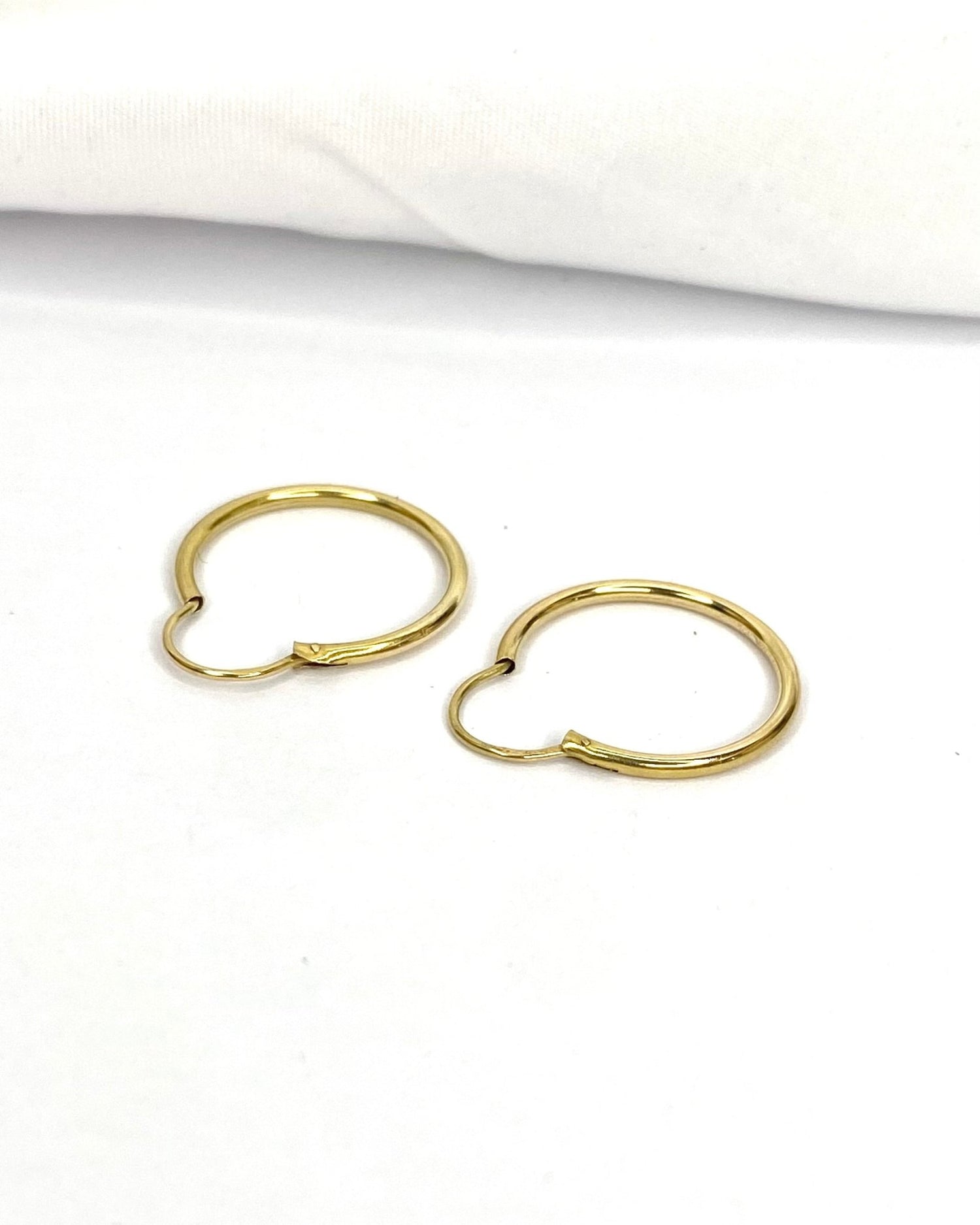 Créoles Or Jaune 18 carats "Carole" - Elliade Paris