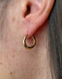 Créoles Or Jaune 18 carats "Jaqueline" - Elliade Paris