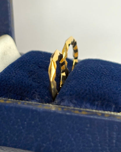 Créoles Or Jaune 18 carats "Laura" - Elliade Paris