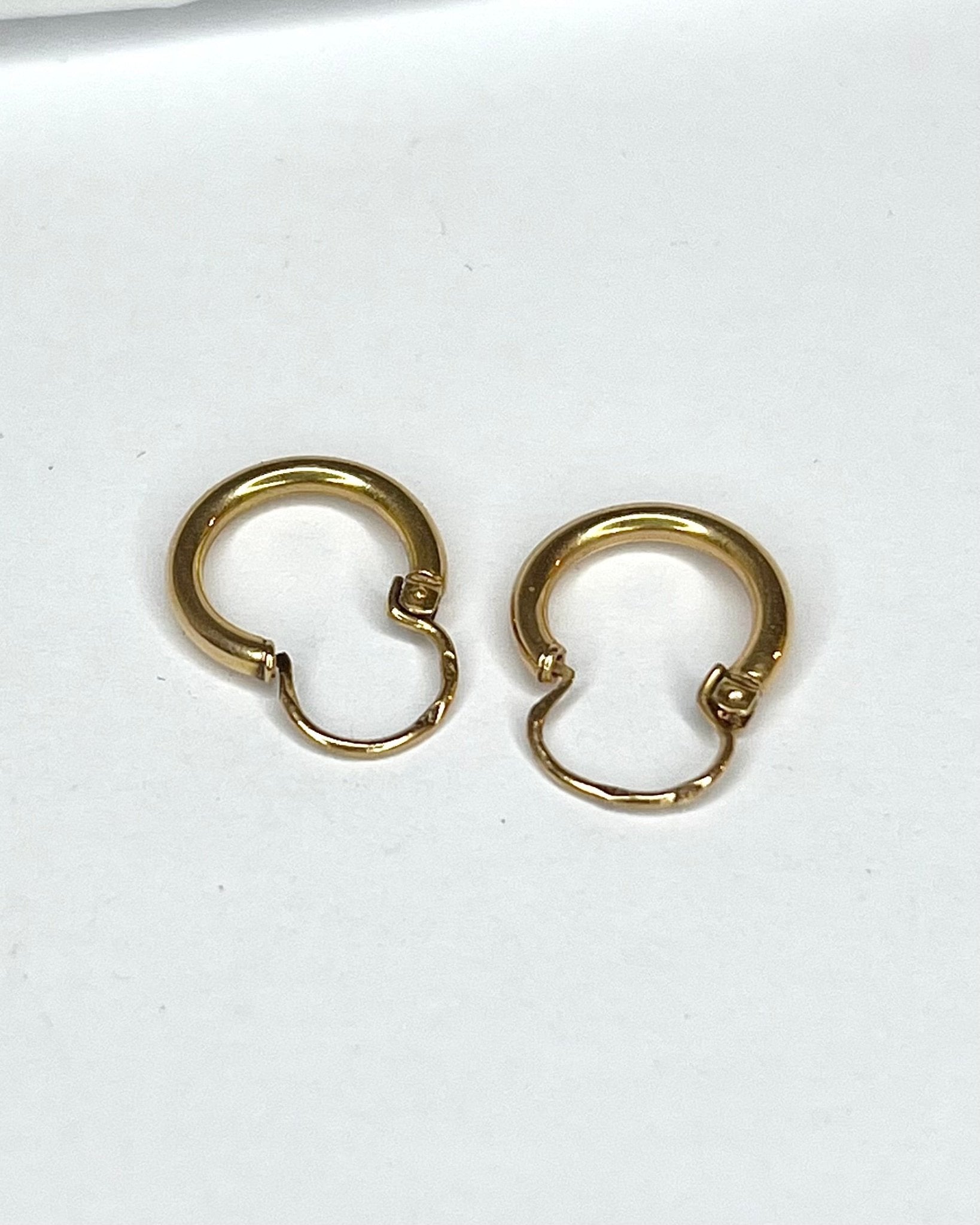 Créoles Or Jaune 18 carats "Lola" - Elliade Paris