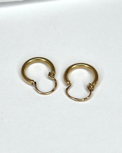 Créoles Or Jaune 18 carats "Lola" - Elliade Paris