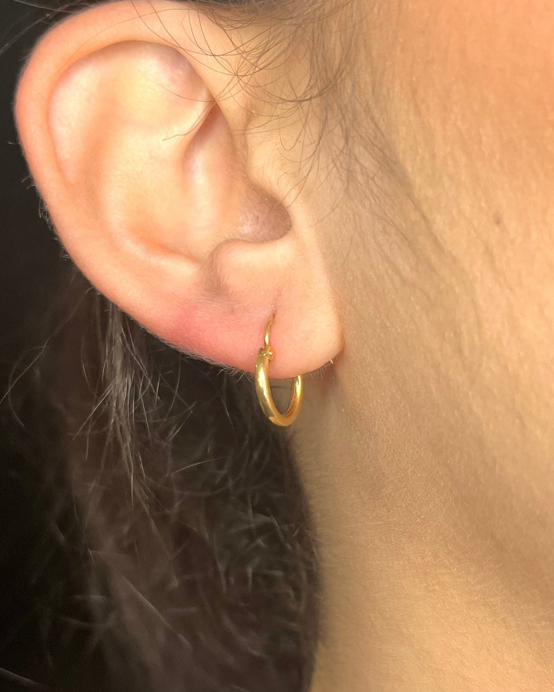 Créoles Or Jaune 18 carats "Lola" - Elliade Paris