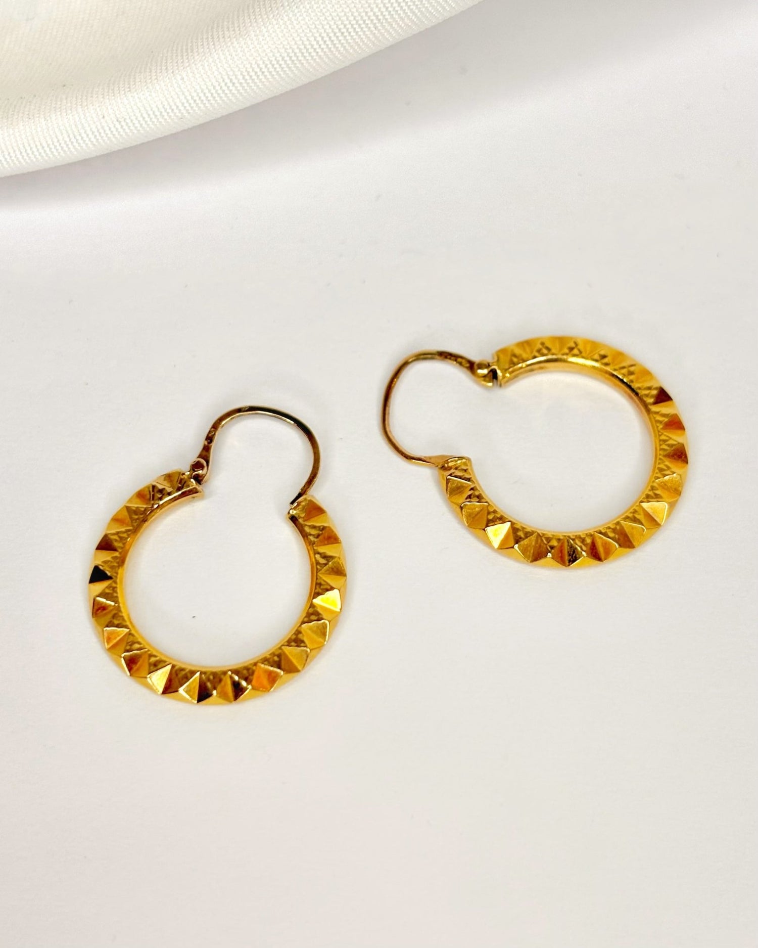 Créoles Or Jaune 18 carats "Paola" - Elliade Paris