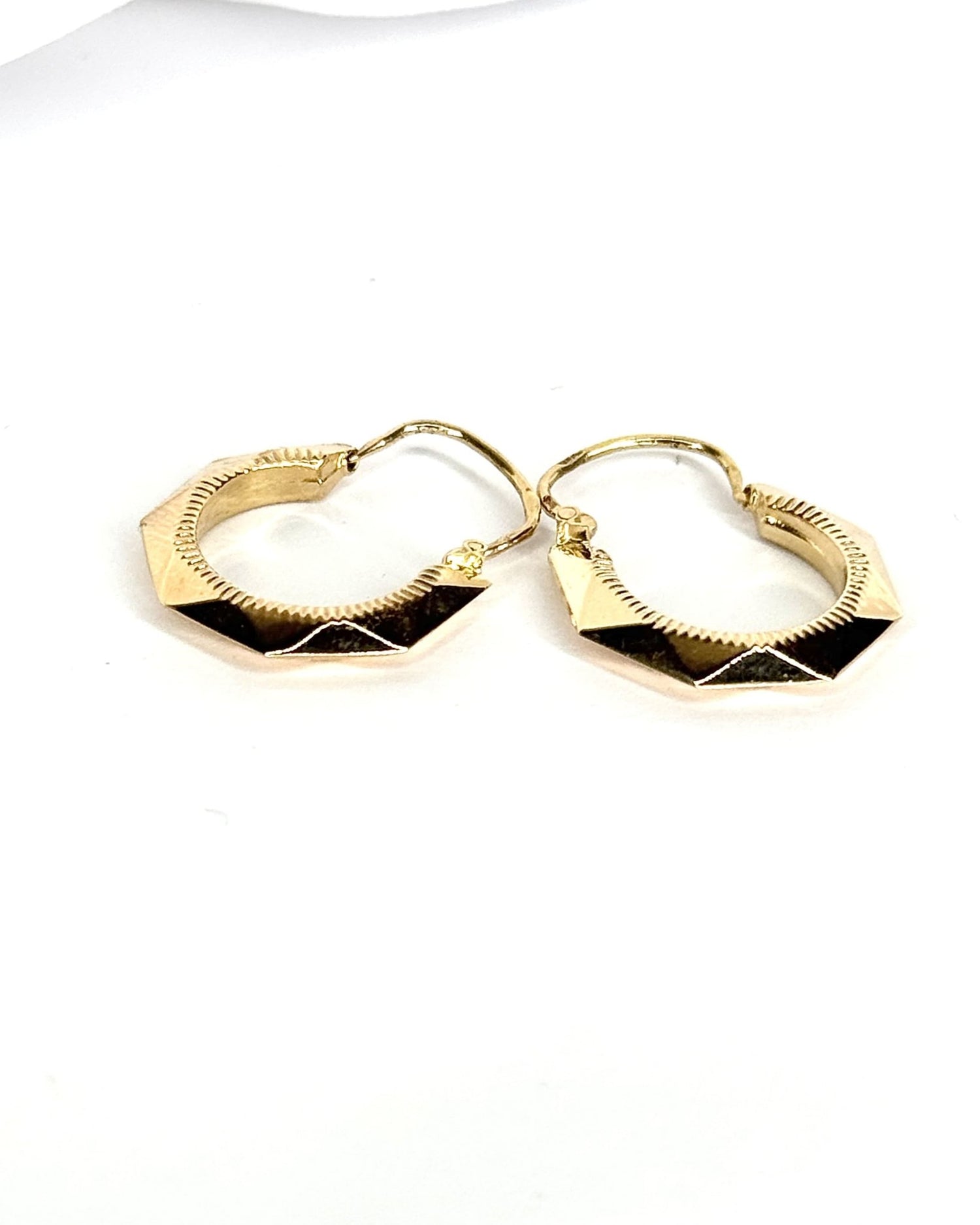 Créoles Or Jaune 18 carats "Ronny" - Elliade Paris