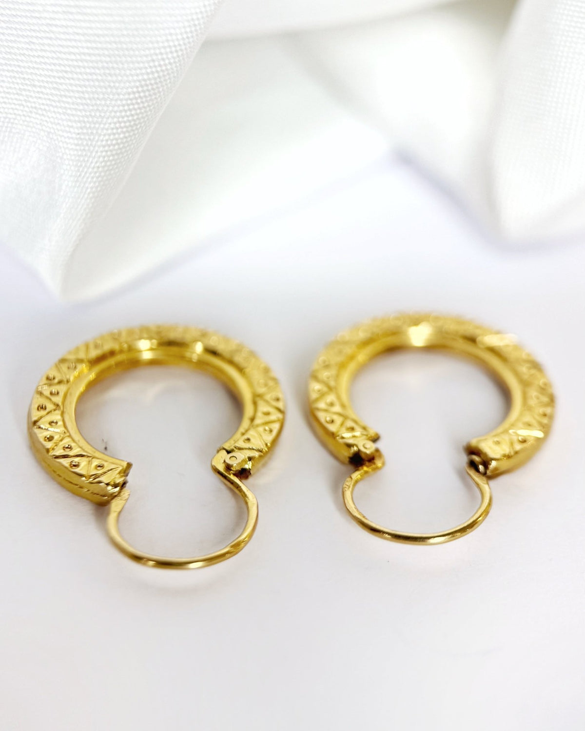 Créoles Or Jaune 18 carats "Tatiana" - Elliade Paris