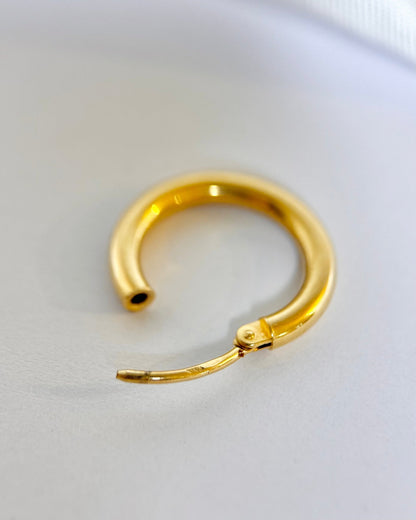 Créoles Or Jaune 18 carats "Vinnie" - Elliade Paris