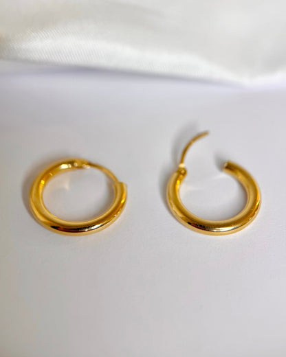 Créoles Or Jaune 18 carats "Vinnie" - Elliade Paris