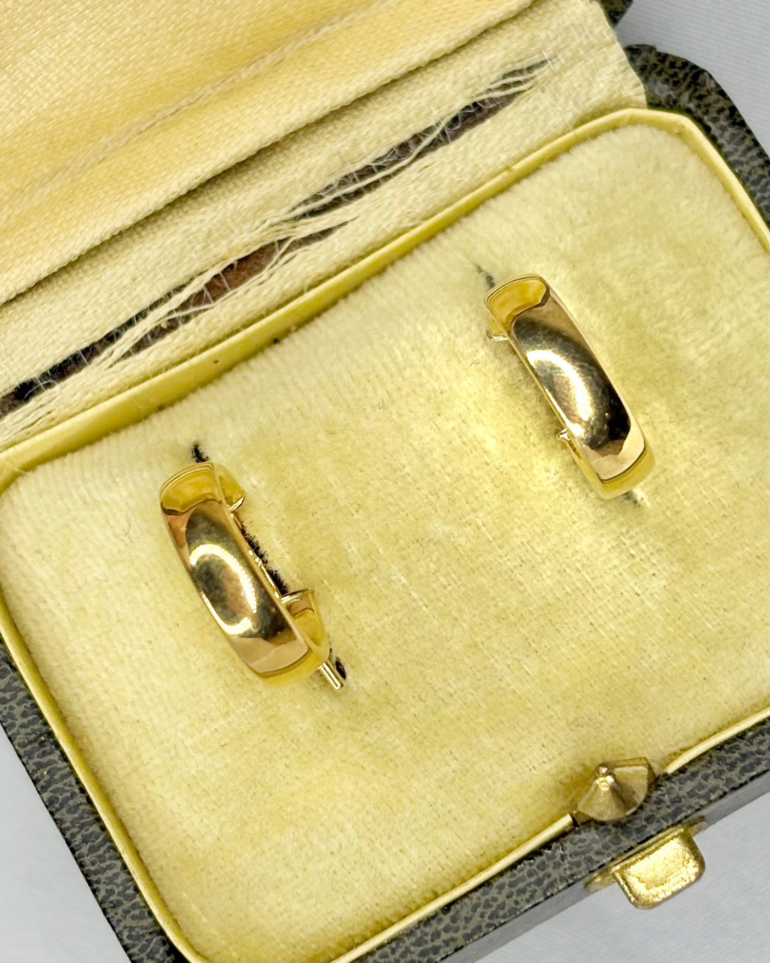 Créoles Or Jaune "Carrie" - Elliade Paris