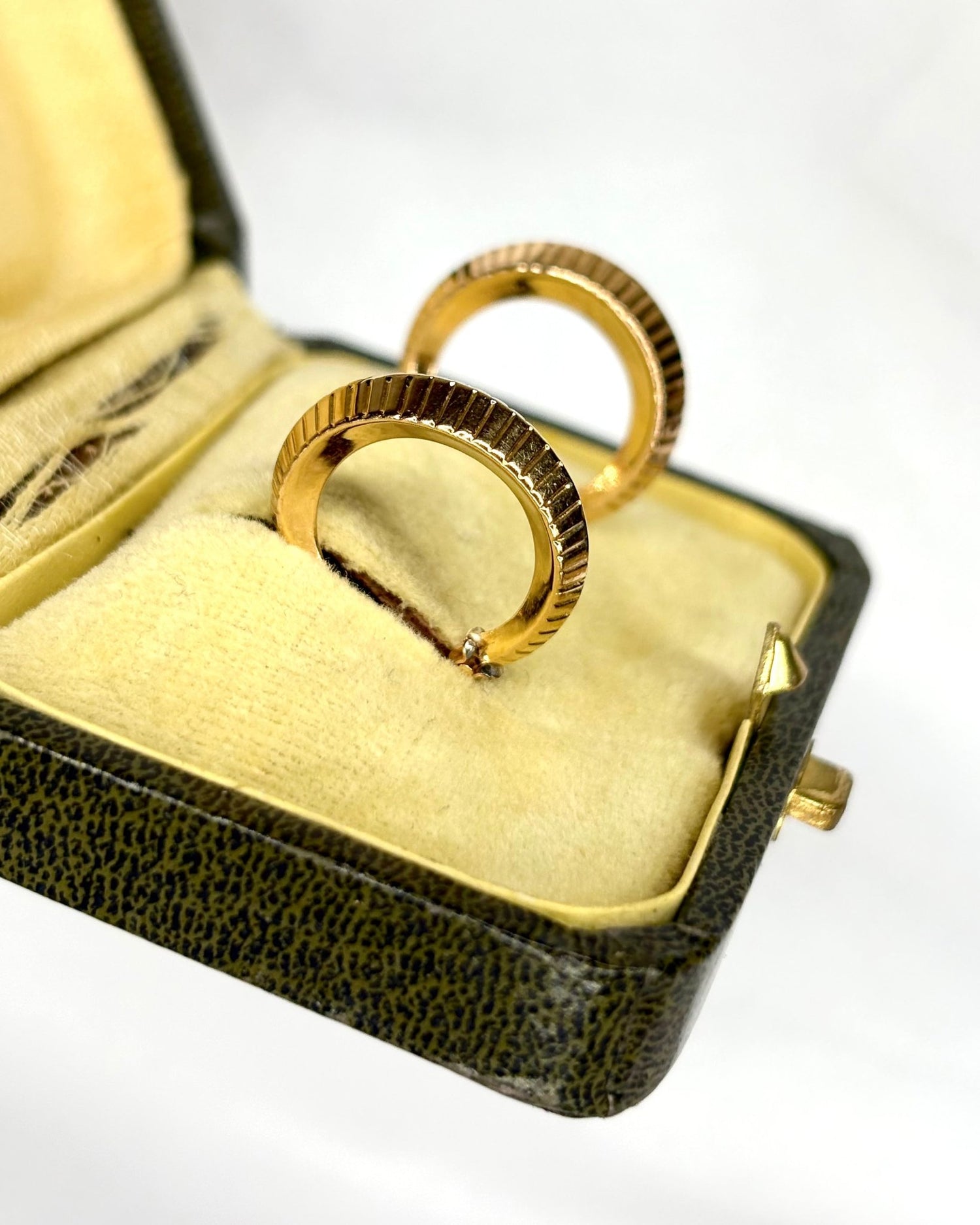 Créoles Or Jaune "Cléo" - Elliade Paris