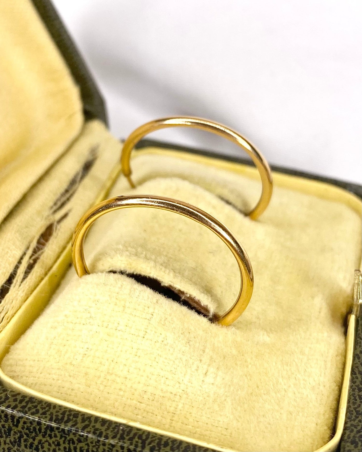 Créoles Or Jaune "Coline" - Elliade Paris