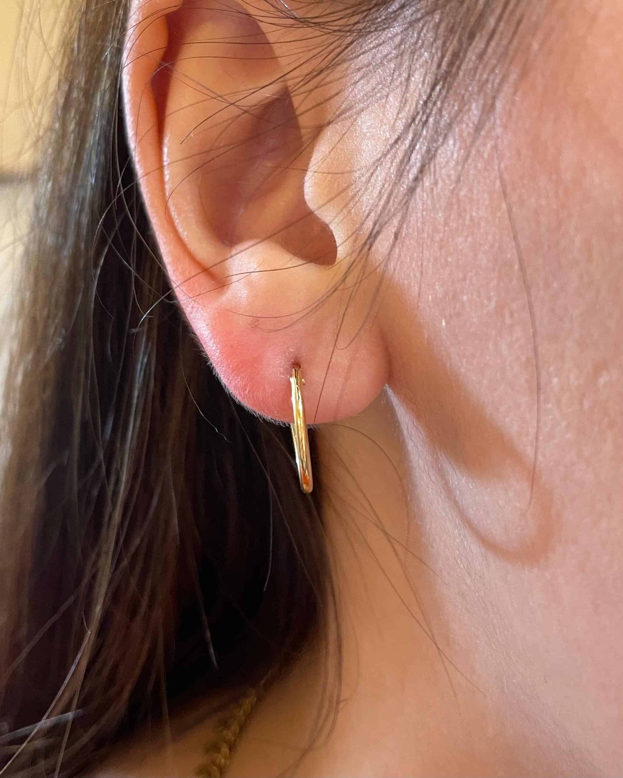 Créoles Vintage en Or Jaune 14 carats "Tessa" - Elliade Paris