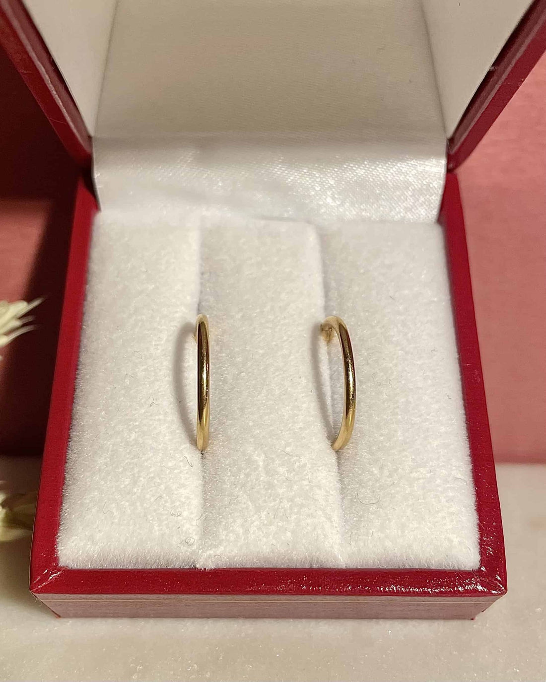 Créoles Vintage en Or Jaune 14 carats &quot;Tessa&quot; - Elliade Paris