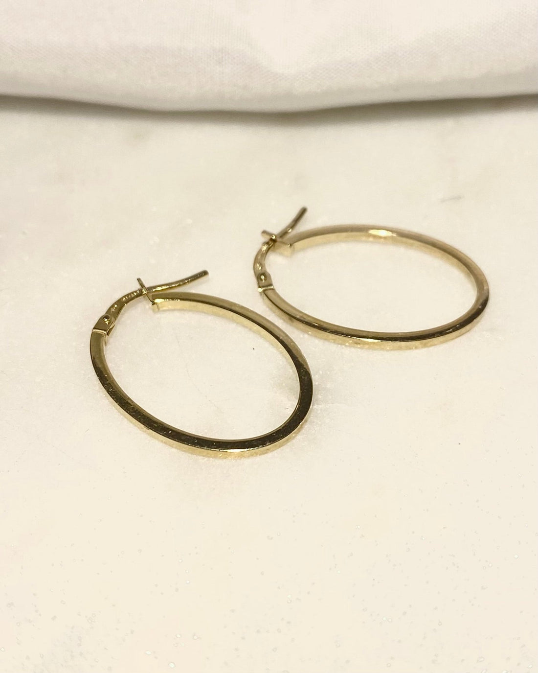 Créoles Vintage Or 9 carats &quot;Cléora&quot; - Elliade Paris