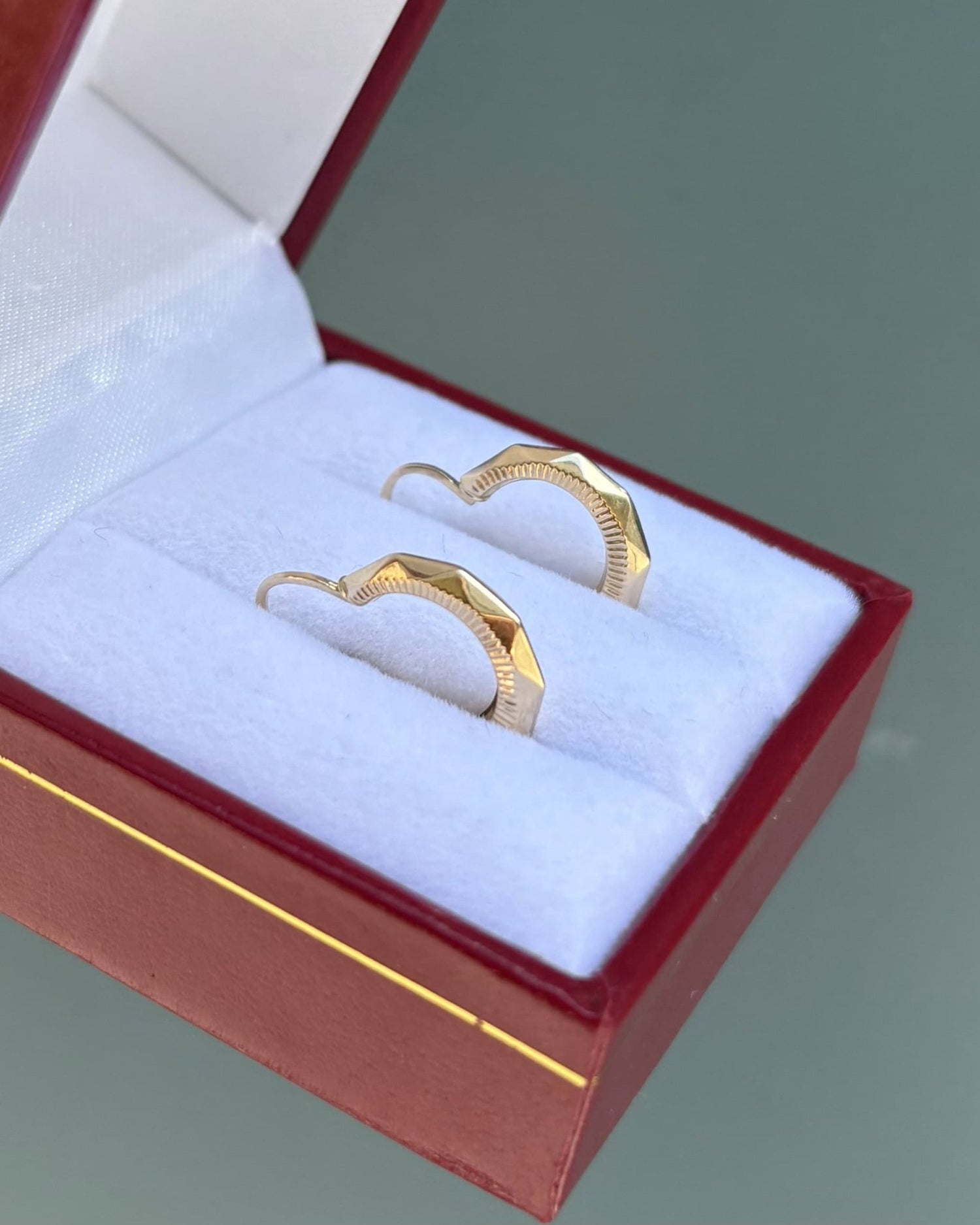 Créoles Vintage Or Jaune 18 carats &quot;Orane&quot; - Elliade Paris