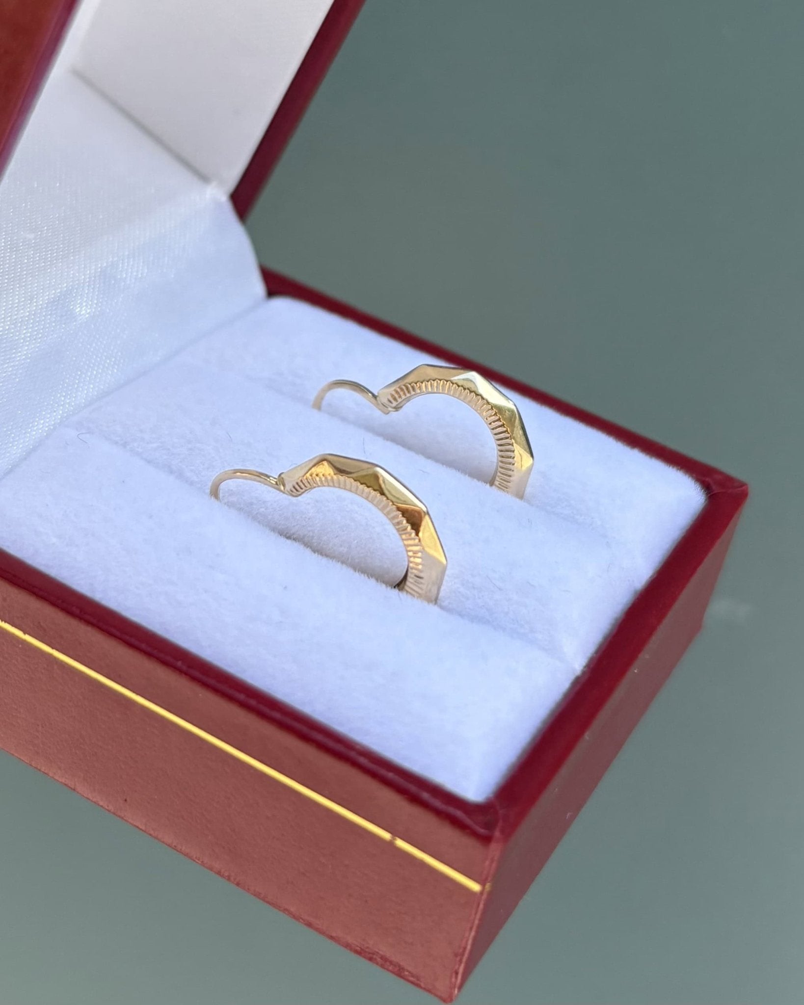Créoles Vintage Or Jaune 18 carats &quot;Orane&quot; - Elliade Paris