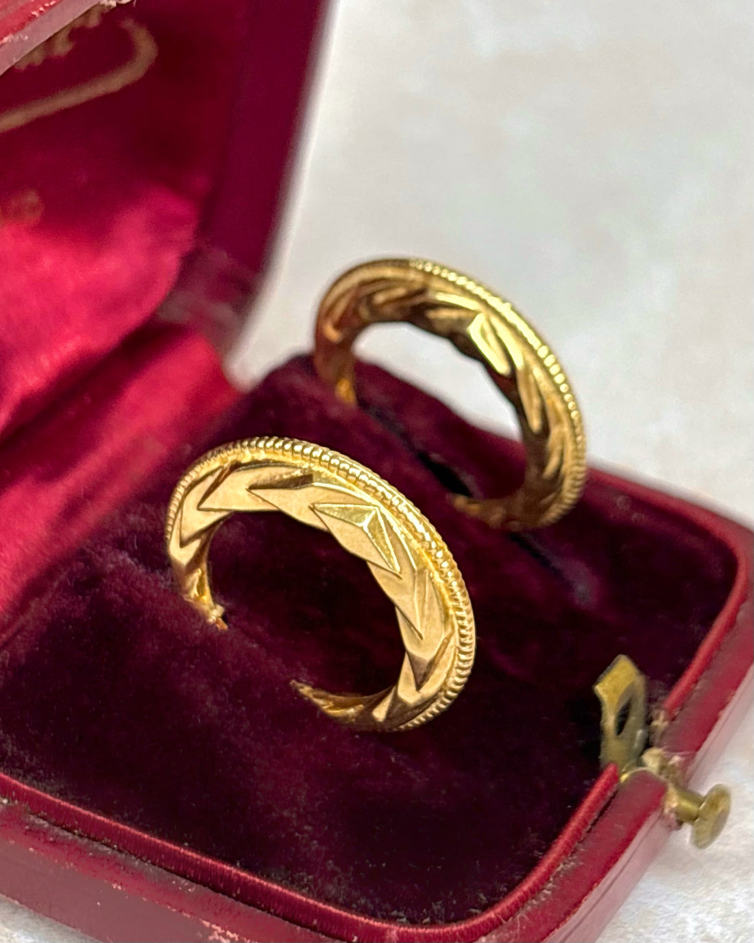 Créoles Or Jaune 18 carats "Ilya"