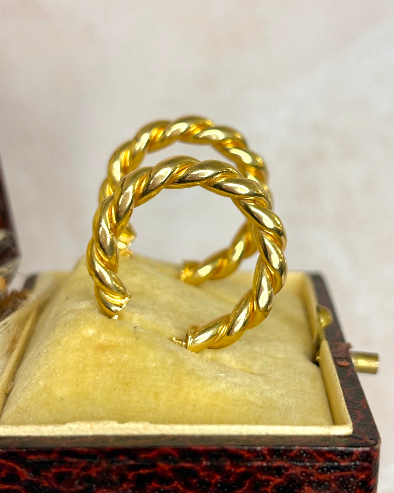 Créoles Or Jaune 18 carats 3,92g "Colette"
