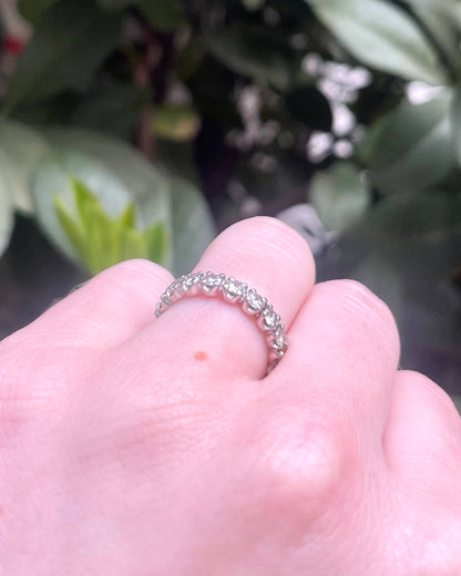 Demi - Alliance 12 Diamants 1 carat &quot;Jacqueline&quot; - Elliade Paris