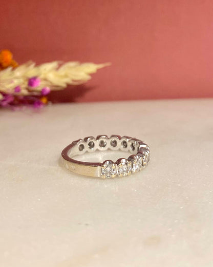 Demi - Alliance 12 Diamants 1 carat &quot;Jacqueline&quot; - Elliade Paris