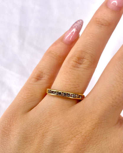 Demi - Alliance 27 Diamants "Céleste" - Elliade Paris