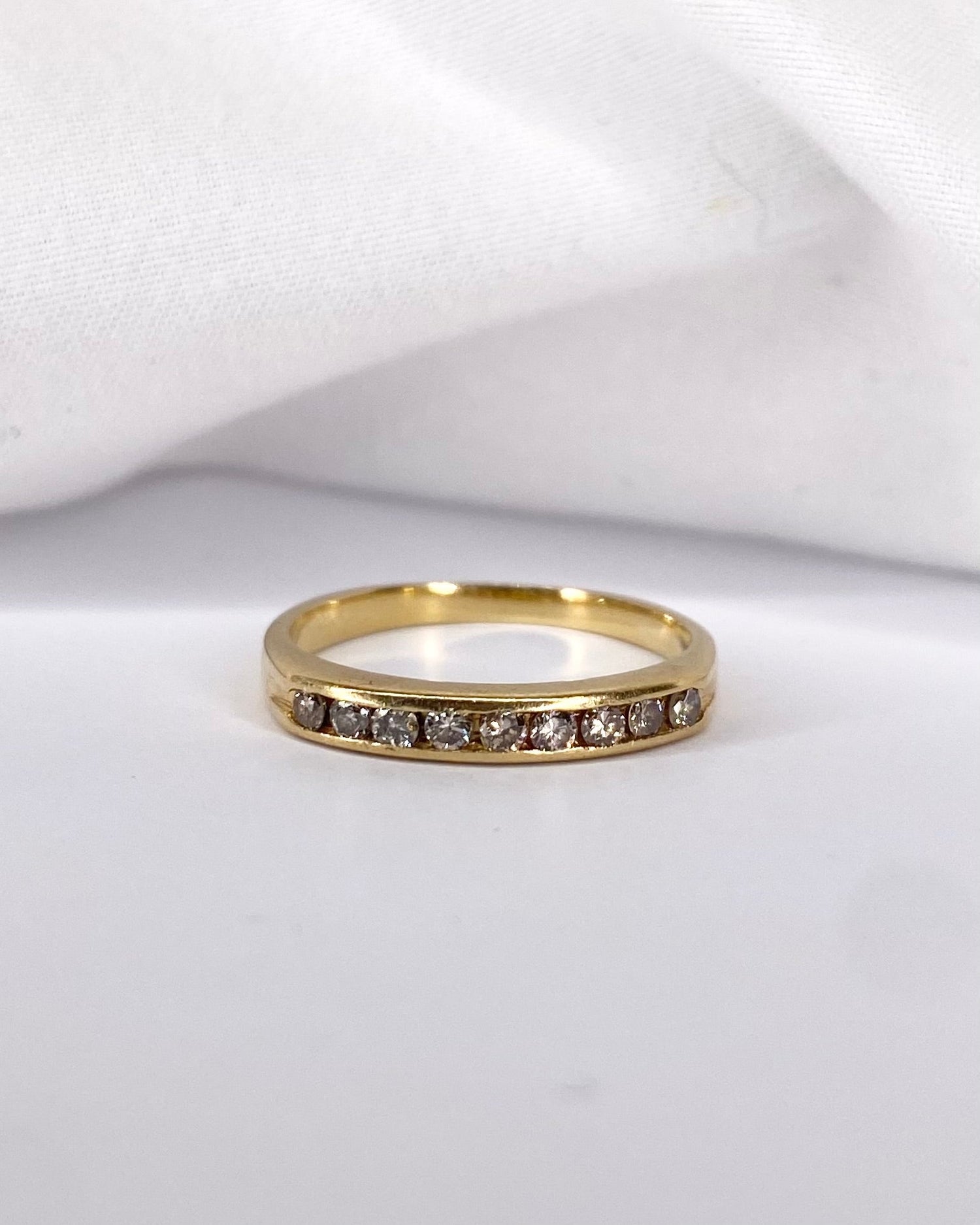 Demi - Alliance 27 Diamants "Céleste" - Elliade Paris