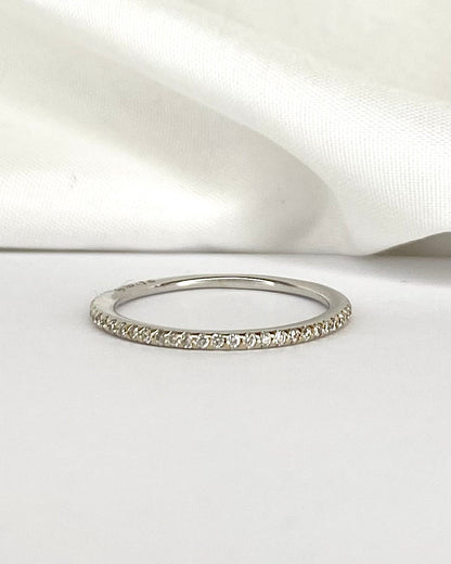 Demi Alliance 29 Diamants &quot;Joanna&quot; - Elliade Paris