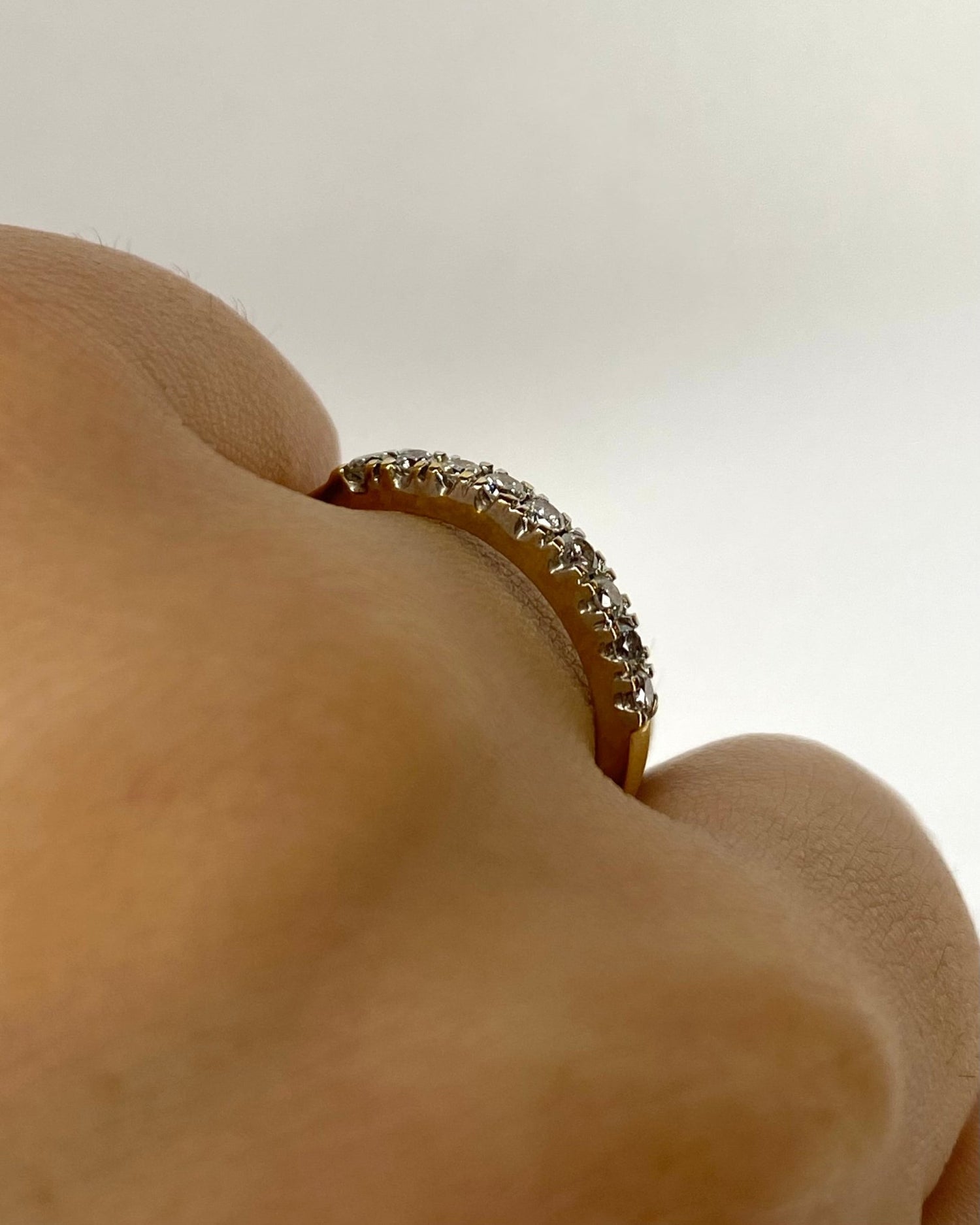 Demi - Alliance 9 Diamants &quot;Nessa&quot; - Elliade Paris