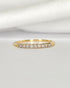Demi-Alliance Diamants 0.2 mm "Madison" - Elliade Paris