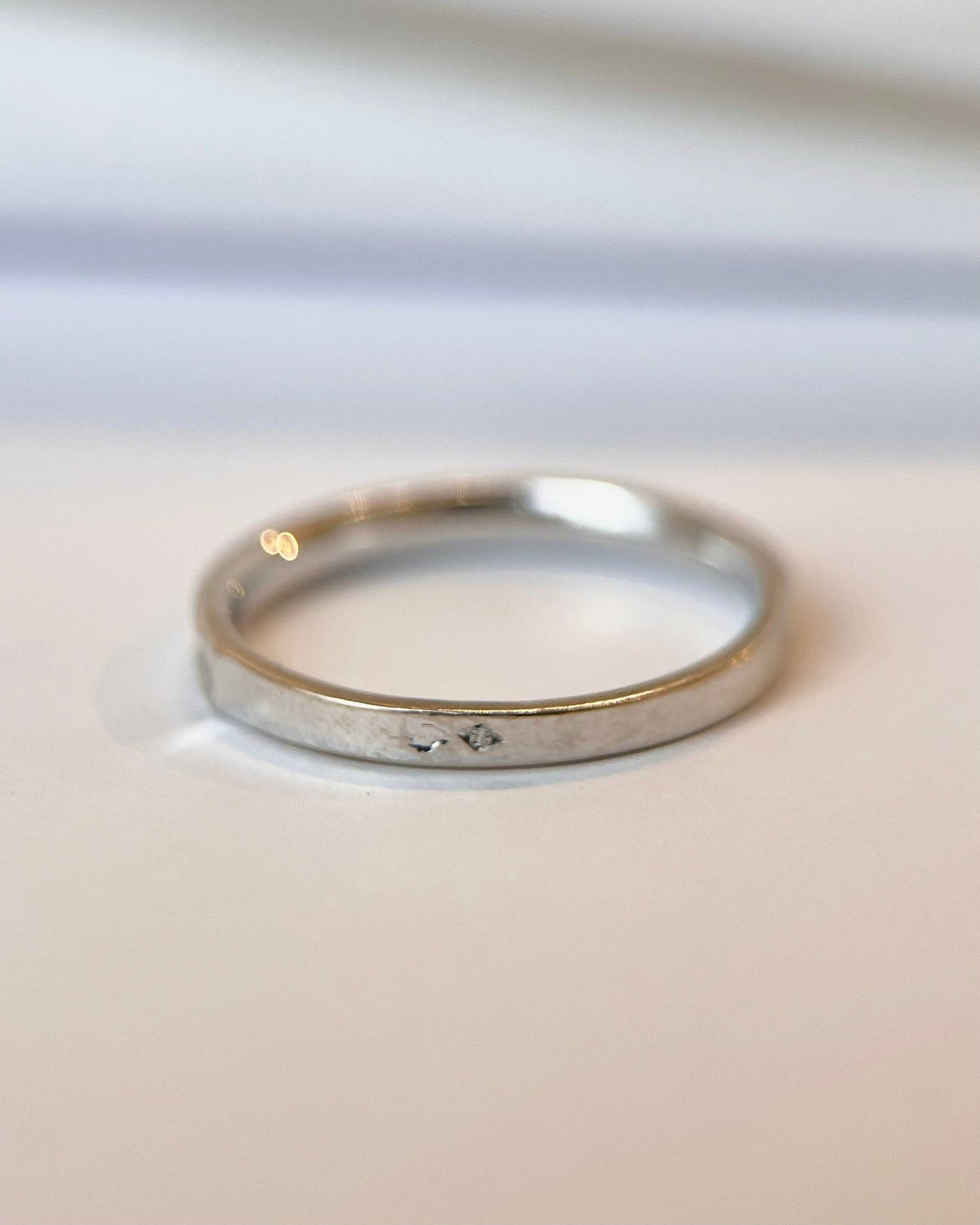 Demi-Alliance Diamants 0.27 carat 2mm "Colette" - Elliade Paris