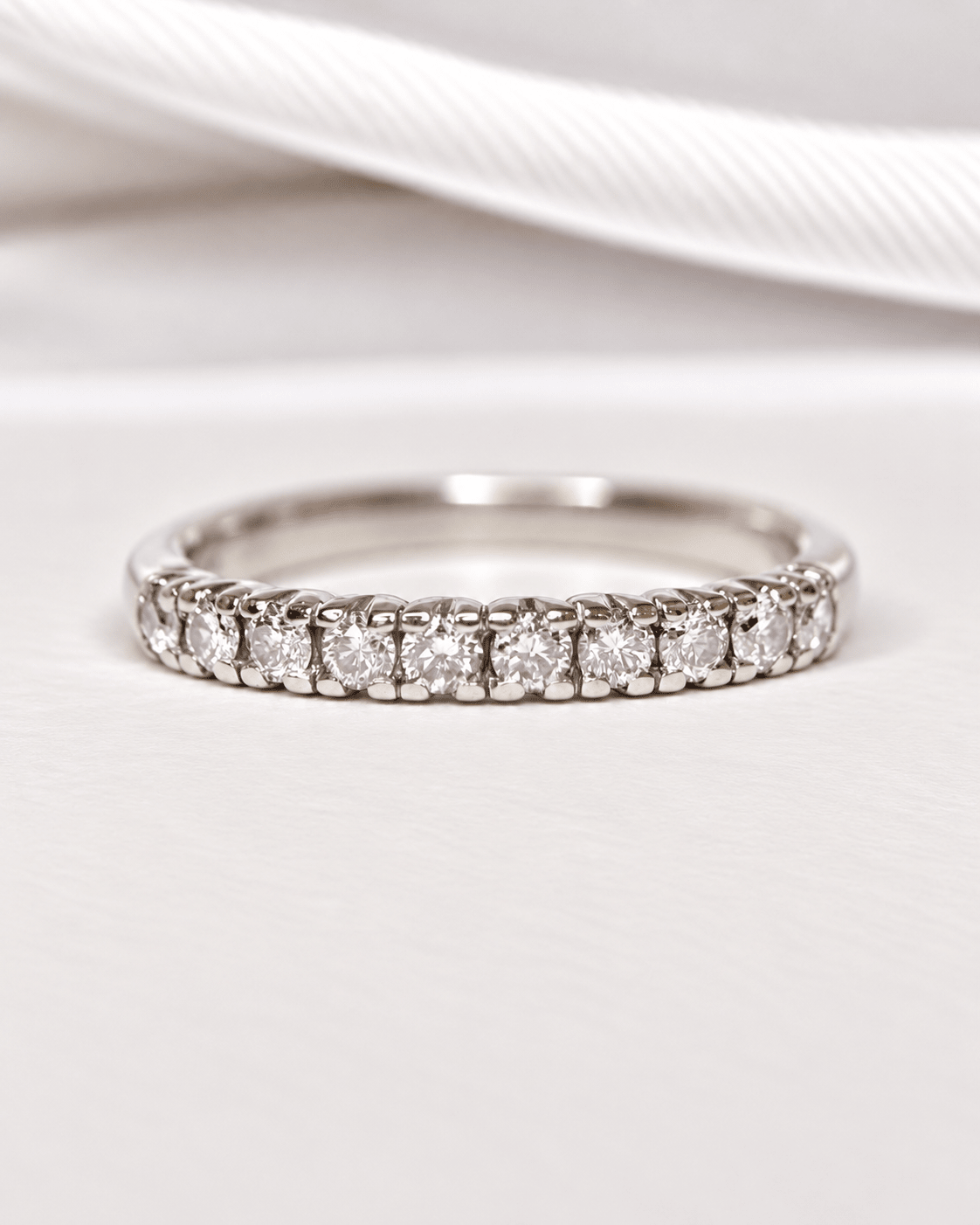 Demi-Alliance Diamants 0.30 carat 2.3mm "Murielle" - Elliade Paris