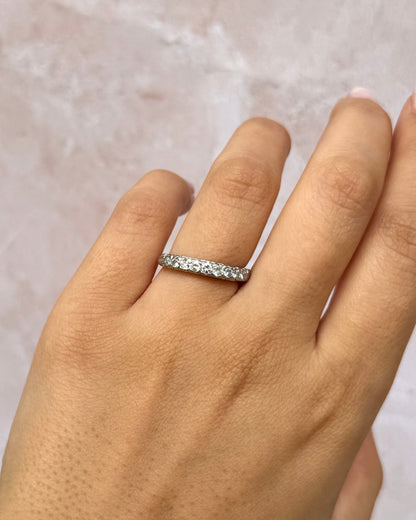 Demi-alliance Diamants 0.36 carat 2.9mm "Stellie" - Elliade Paris